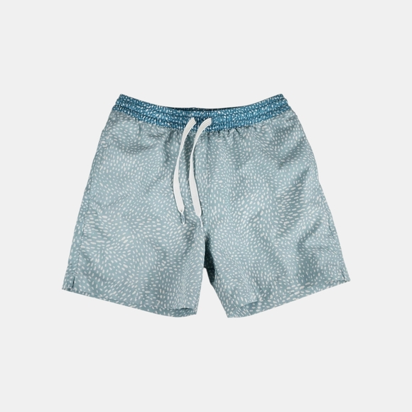 Chubbies Light Blue Patterned Swim Trunks - Picture 1 of 8